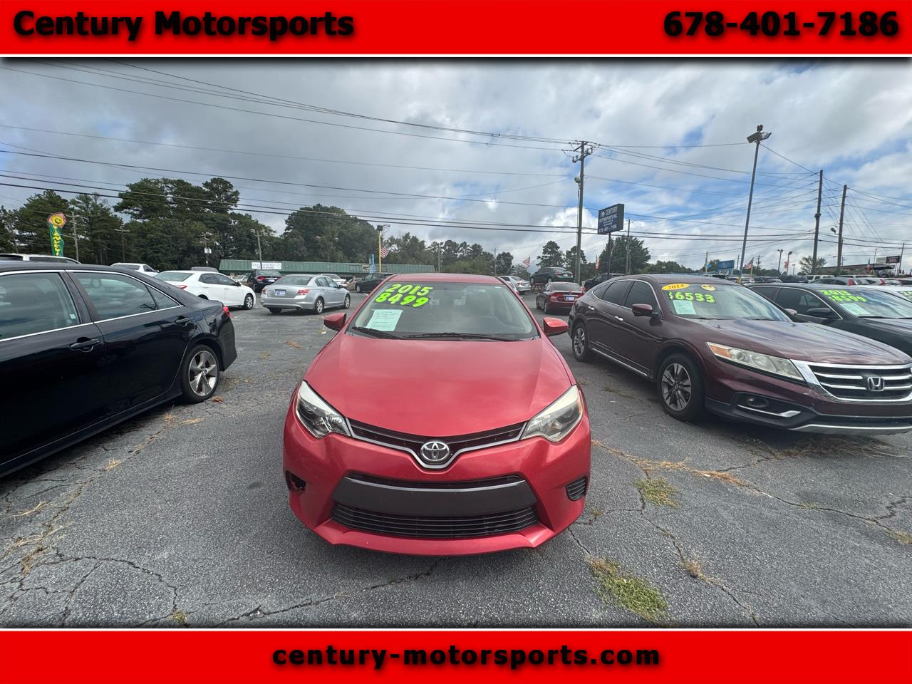2015 Toyota Corolla LE CVT