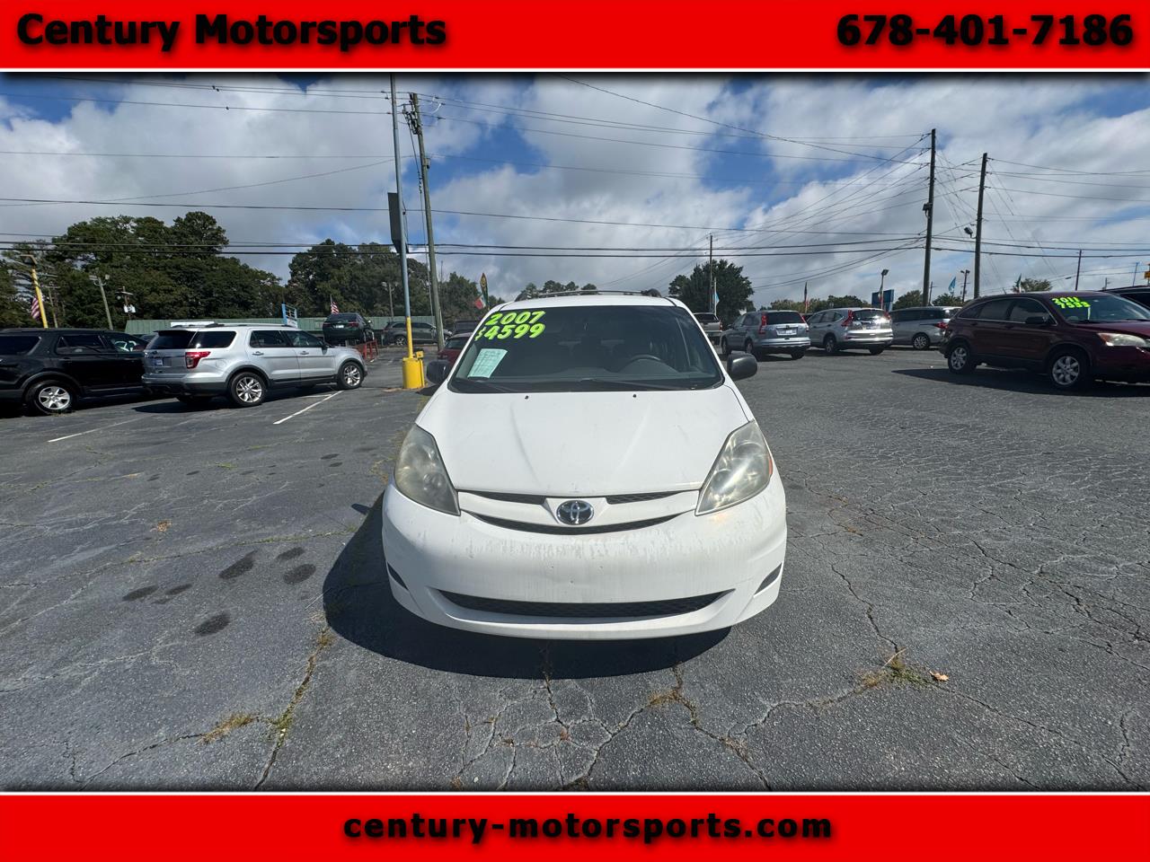 2007 Toyota Sienna CE FWD 7-Passenger