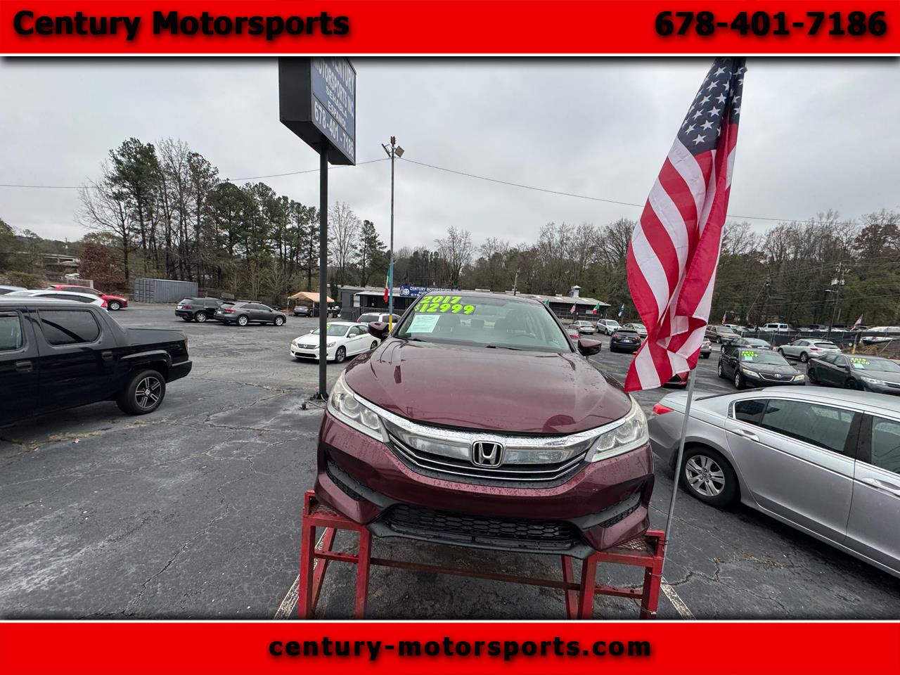 2017 Honda Accord LX Sedan CVT