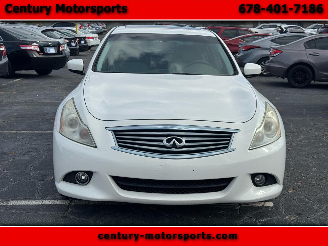 2012 Infiniti G Sedan 37 Sport 6MT