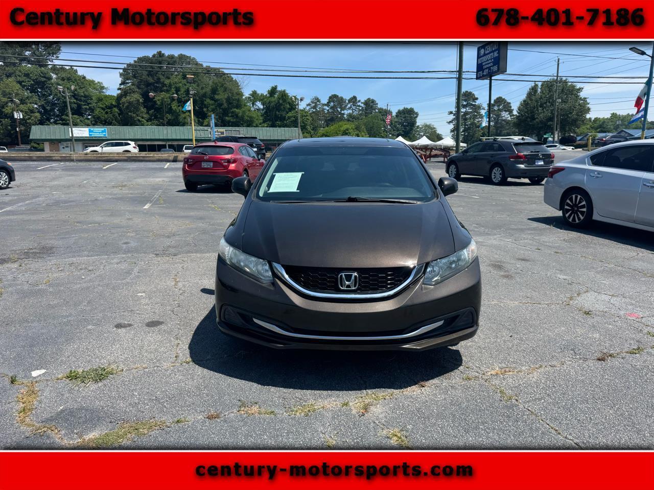 2013 Honda Civic EX Sedan 5-Speed AT