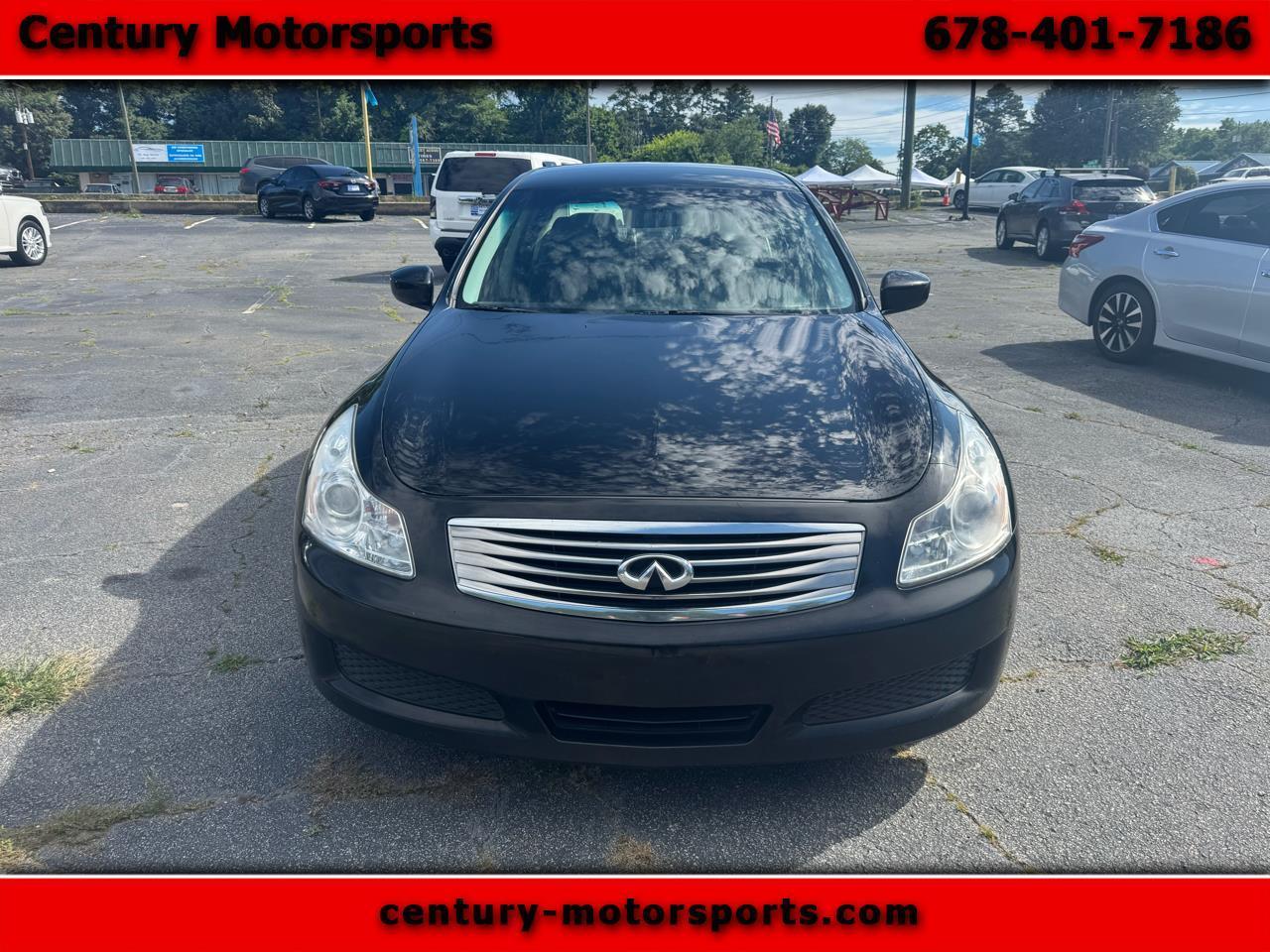 2009 Infiniti G Sedan G37 Sport 6MT