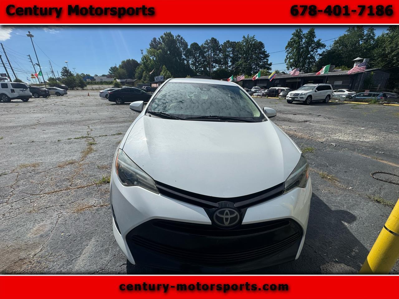 2018 Toyota Corolla L CVT