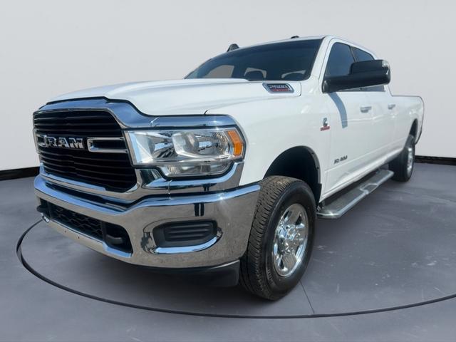 White 2019 RAM 2500 Big Horn Crew Cab LB 4WD Pickup Truck Four-Wheel Drive Automatic