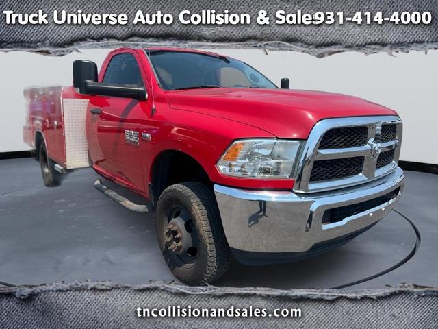 Red 2016 RAM 3500 Chassis Tradesman RWD Pickup Truck 4X2 Automatic