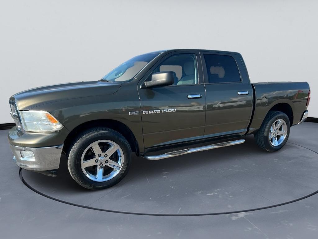 Brown 2012 RAM 1500 Big Horn Crew Cab Pickup Truck 4X2 Automatic