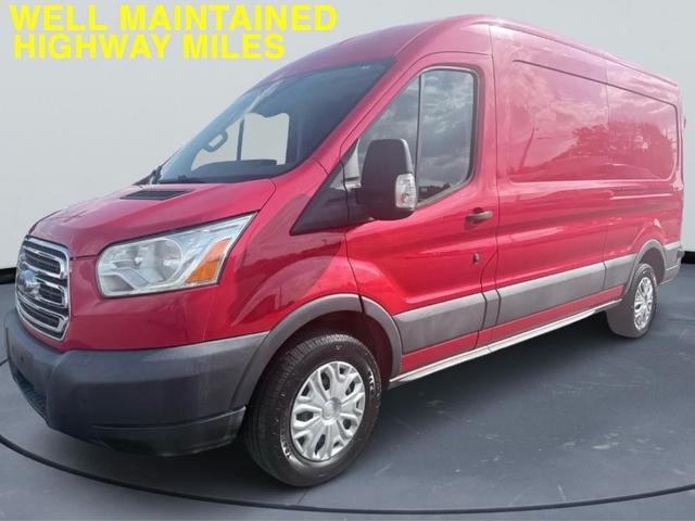 Red 2016 Ford Transit Cargo Van Rear-Wheel Drive Automatic