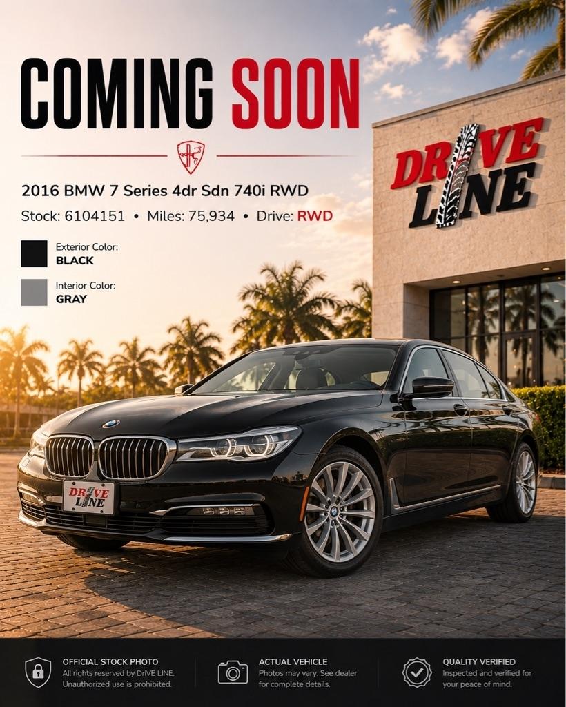 2016 BMW 7 Series 740i's photo