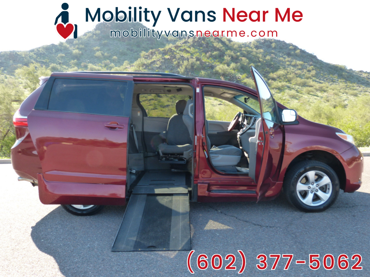 2015 Toyota Sienna Wheelchair Handicap