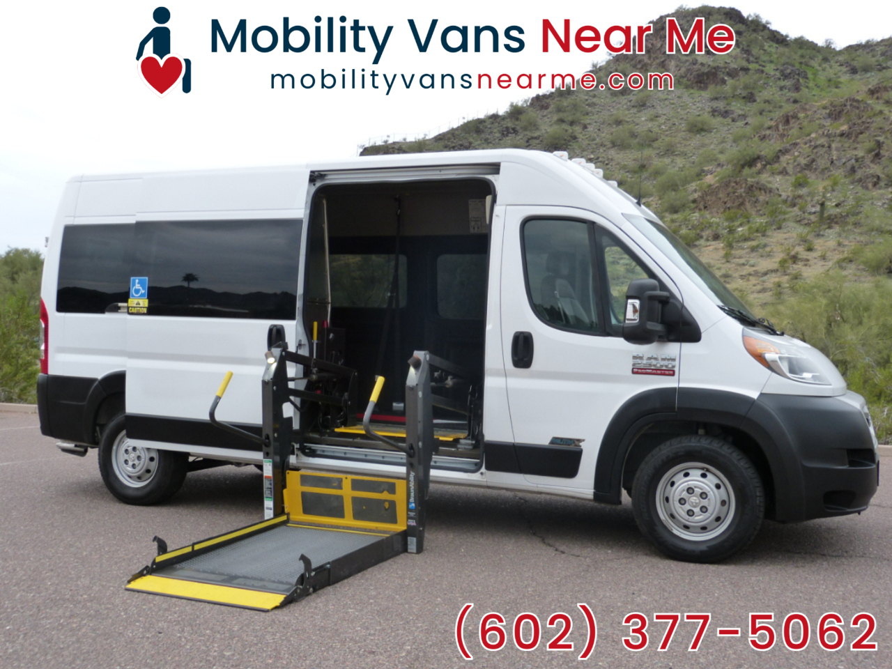 2019 RAM Promaster Wheelchair Handicap