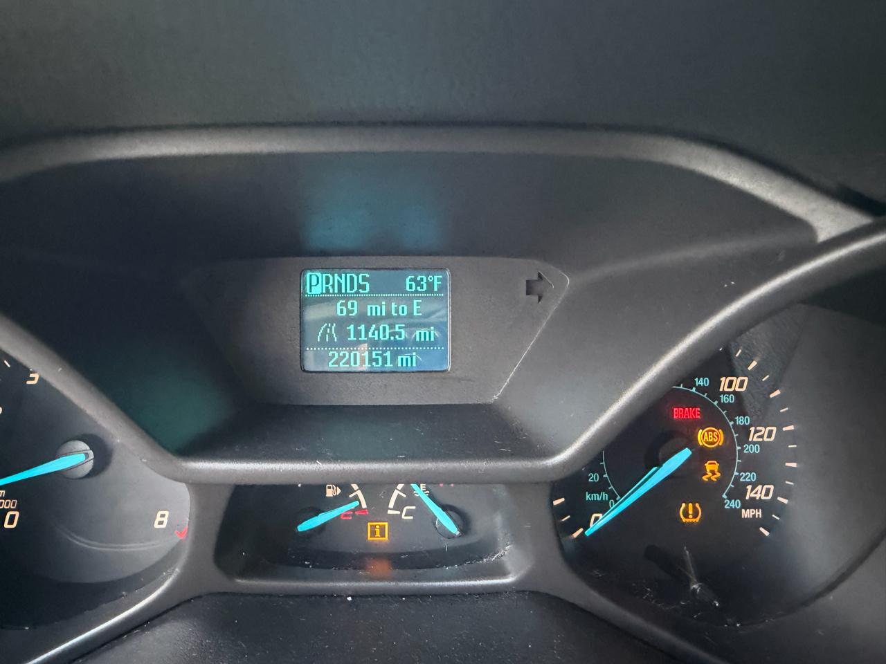 Ford Transit Connect XL 2014