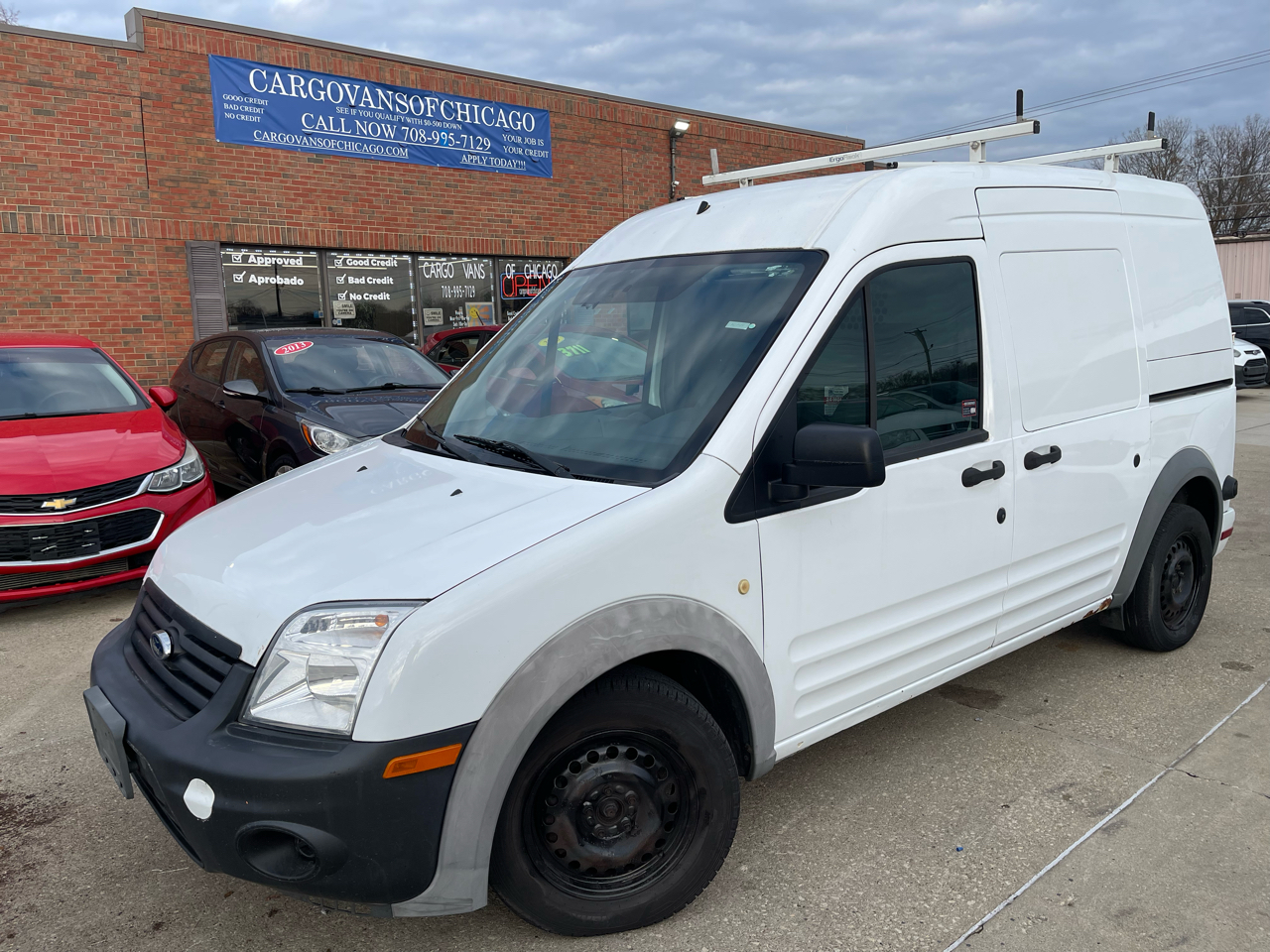 Ford Transit Connect XLT with Rear Door Glass 2012