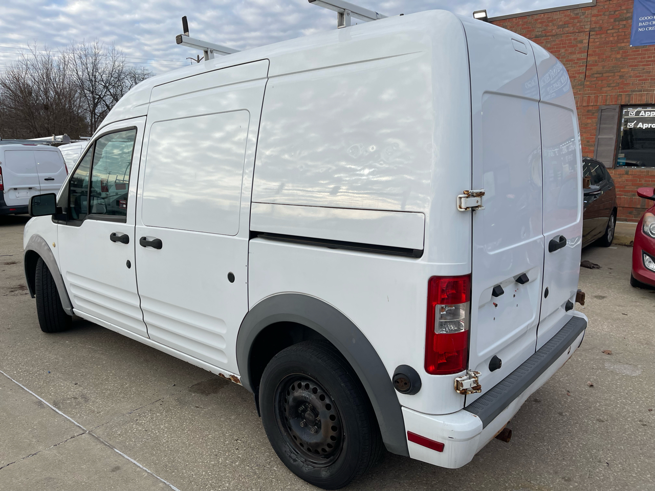 Ford Transit Connect XLT with Rear Door Glass 2012