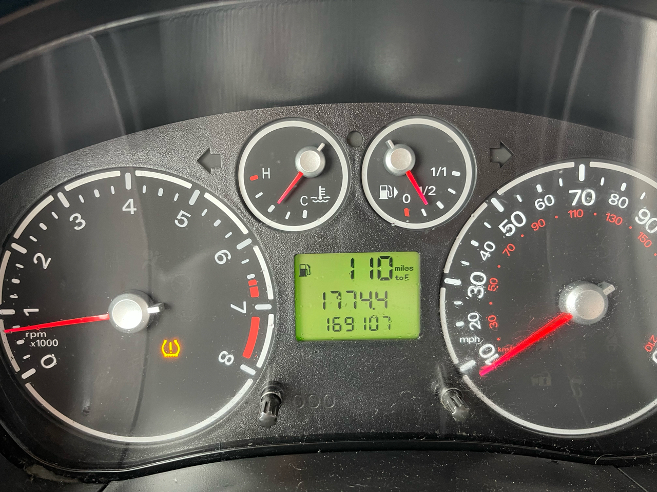 Ford Transit Connect XLT with Rear Door Glass 2012