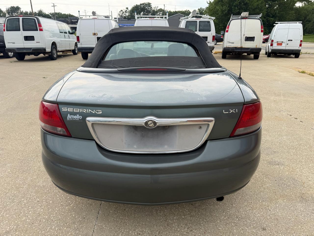 Chrysler Sebring LXi Convertible 2002