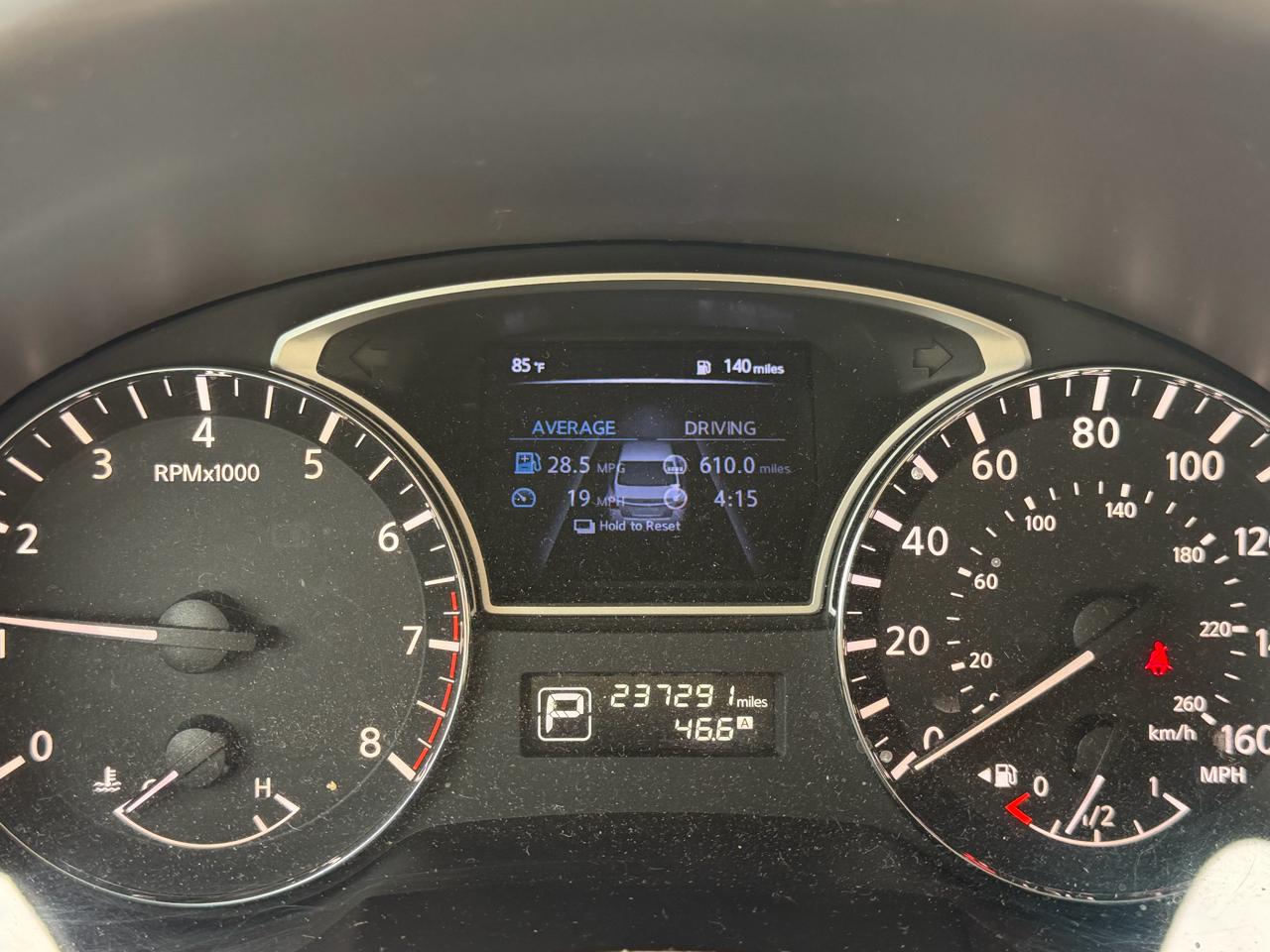 Nissan Altima 2.5 2015