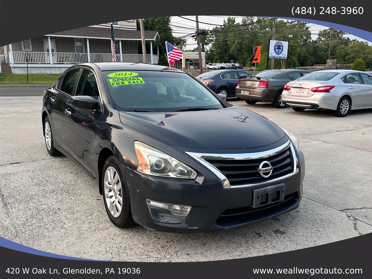 2014 Nissan Altima 2.5 S Sedan 4D