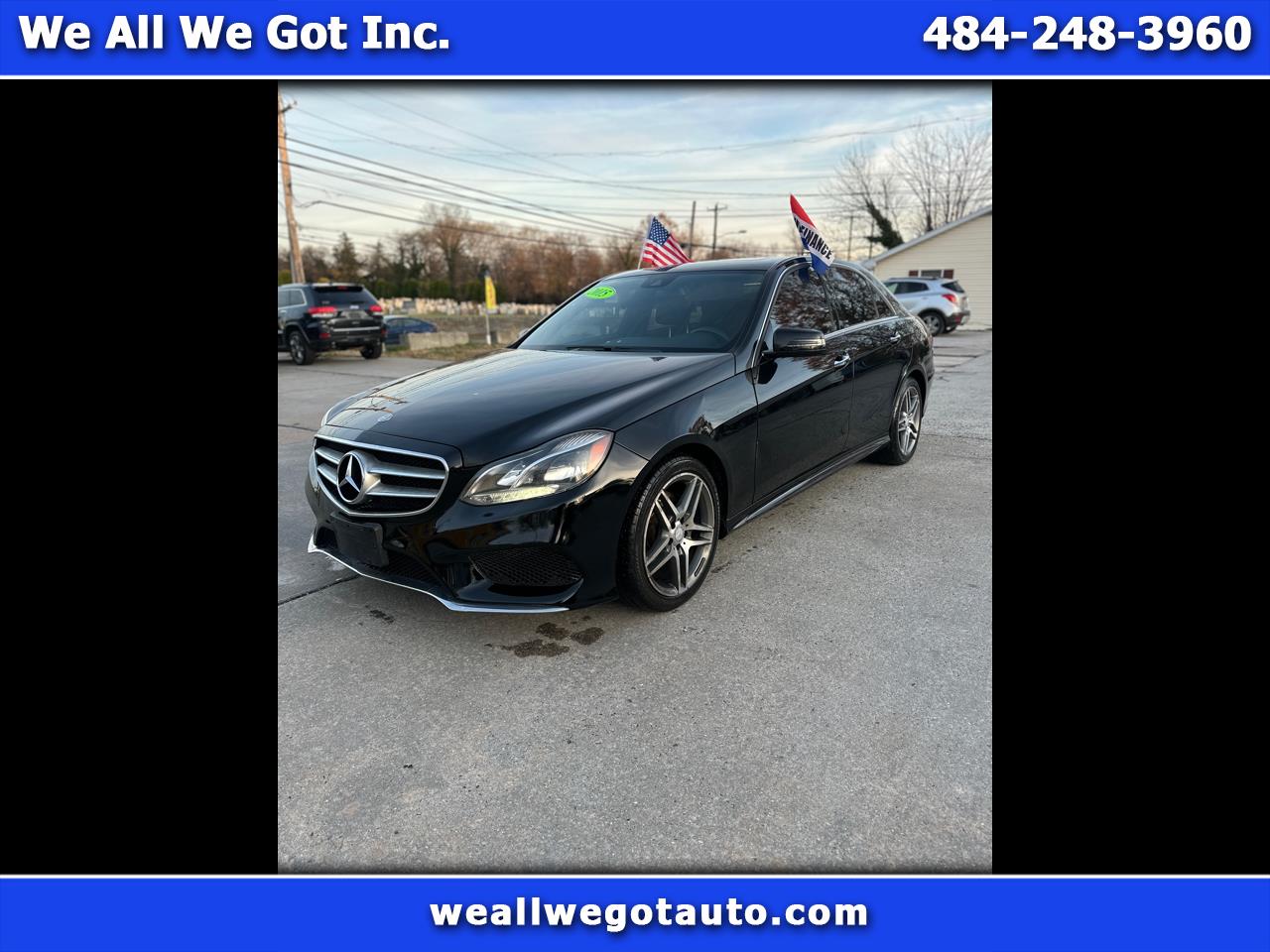 2015 Mercedes-Benz E-Class E350 Sport 4MATIC Sedan