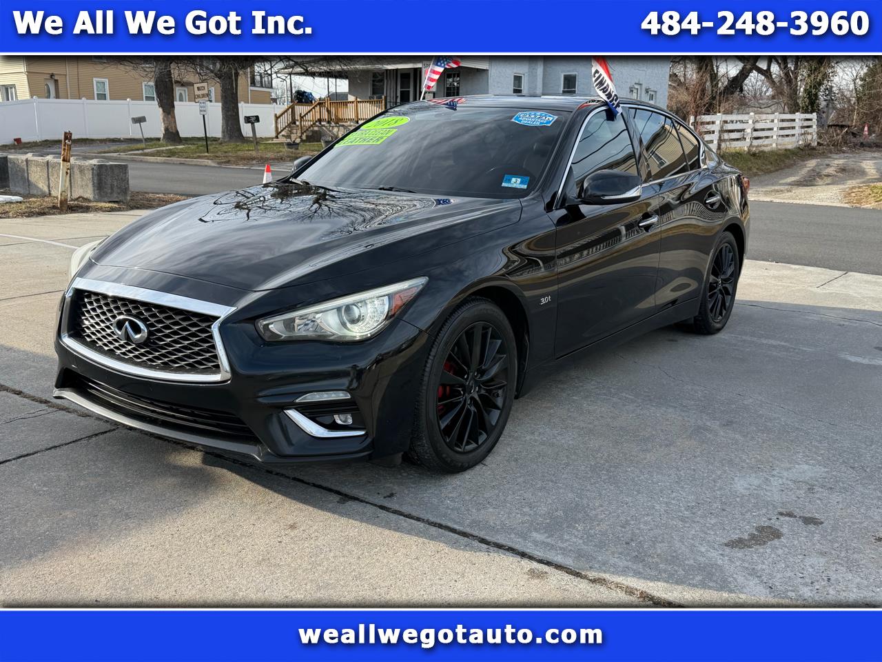 2018 Infiniti Q50 3.0t LUXE Sedan 4D