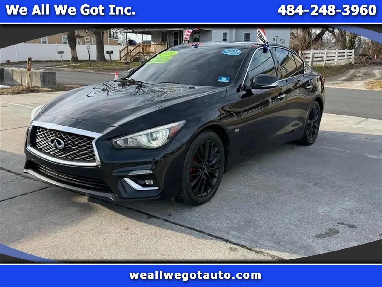 2018 Infiniti Q50 3.0t LUXE Sedan 4D