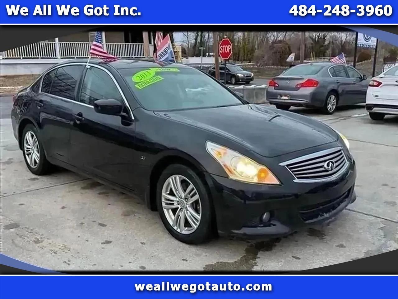 2013 INFINITI G Sedan 37x