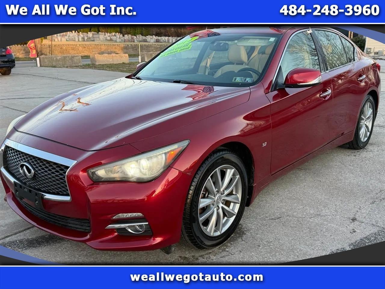 2014 Infiniti Q50 3.7 Premium Sedan 4D
