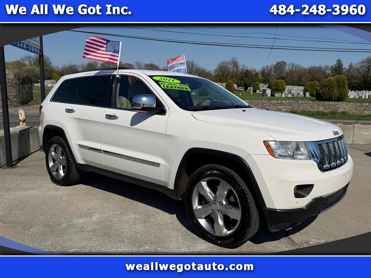 2011 Jeep Grand Cherokee Overland Sport Utility 4D