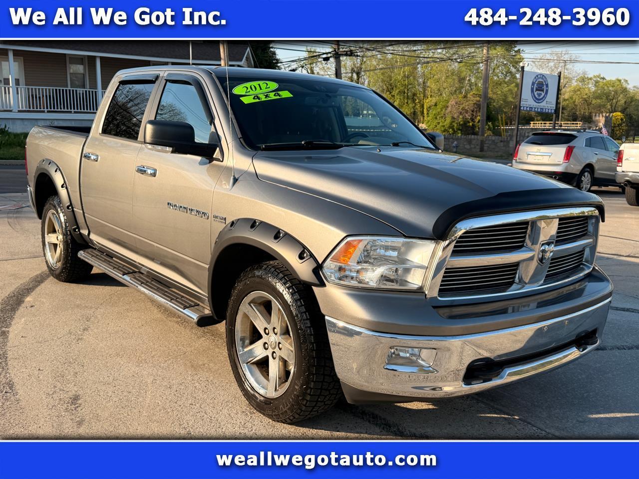 2012 RAM 1500 Big Horn Pickup 4D 5 1/2 ft