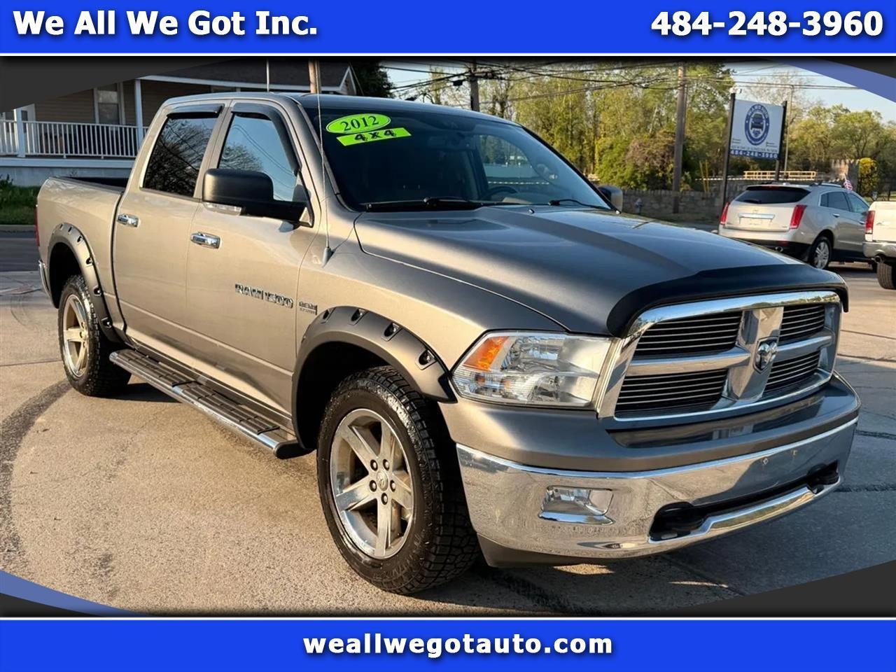 2012 RAM 1500 Big Horn Pickup 4D 5 1/2 ft
