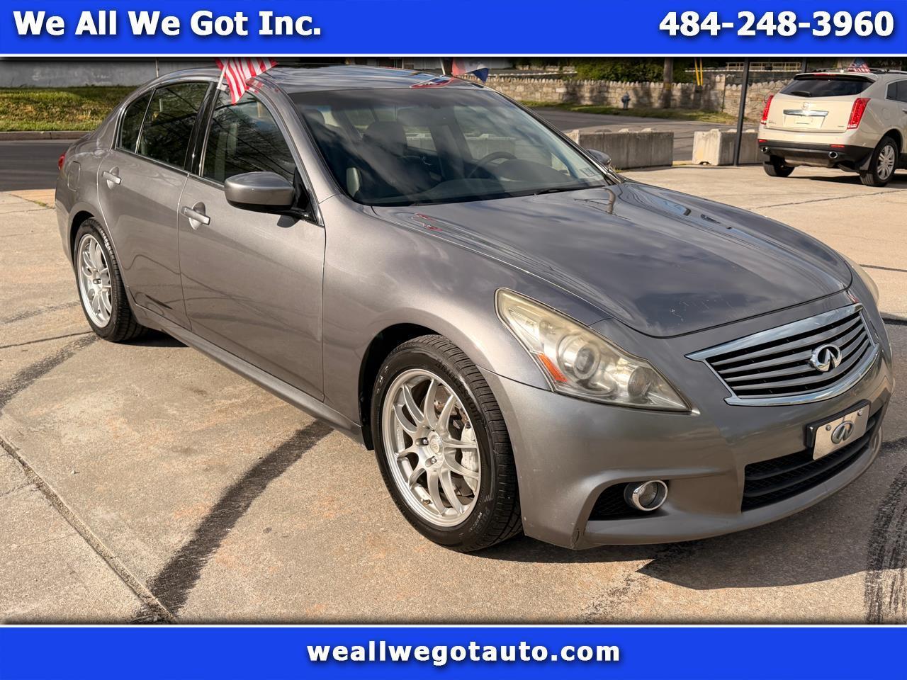 Infiniti G Sedan G37 Journey 2011