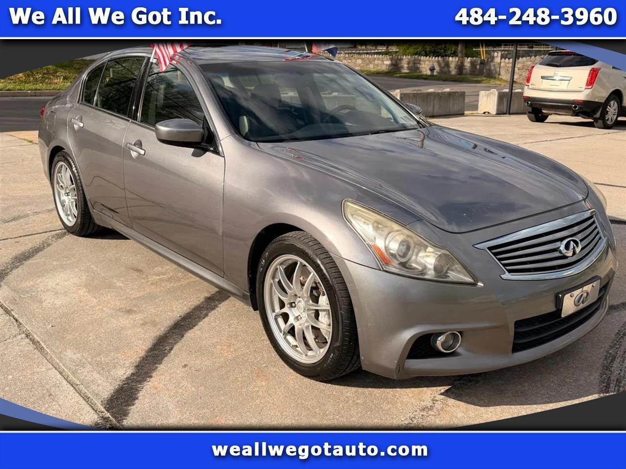 Infiniti G Sedan  2011