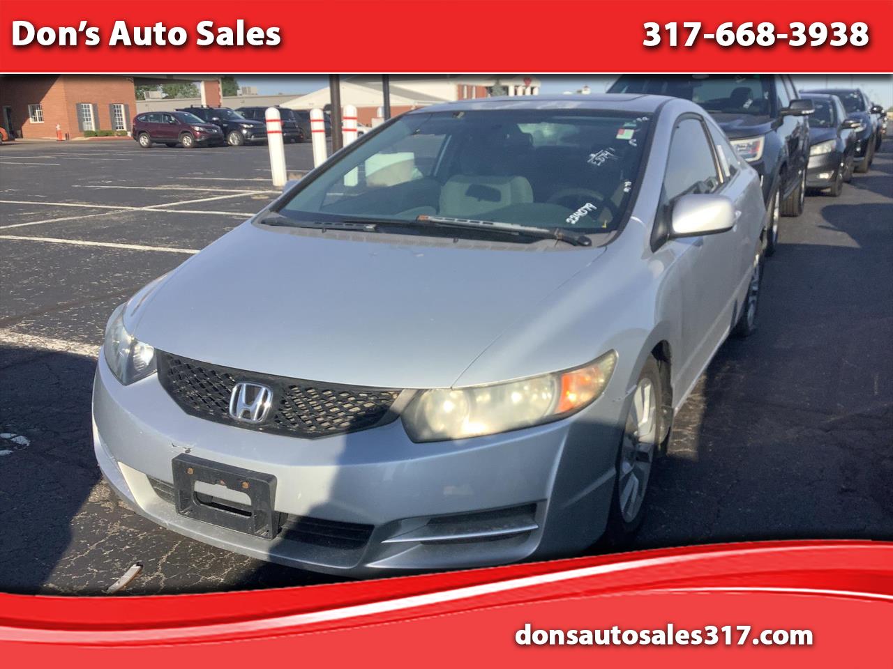 2010 Honda Civic EX Coupe 5-Speed AT