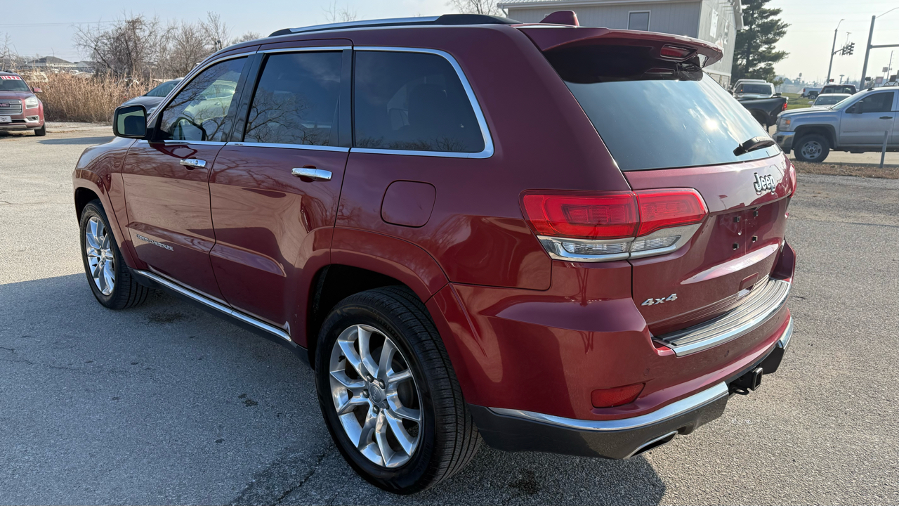 Jeep Grand Cherokee Summit 4D SUV 4WD 2014