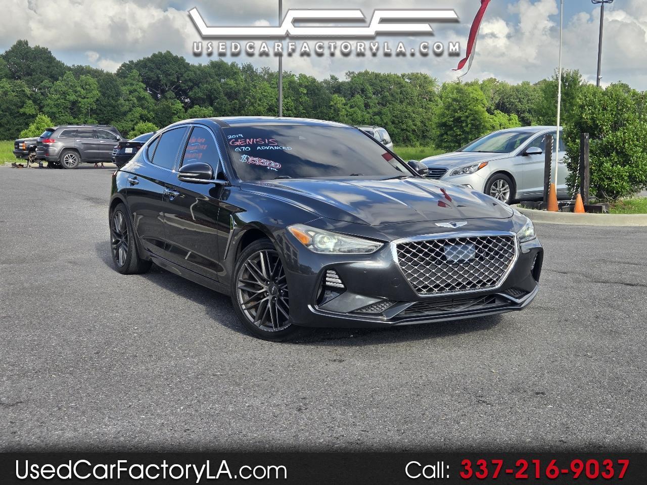 2019 Genesis G70 2.0T Advanced RWD