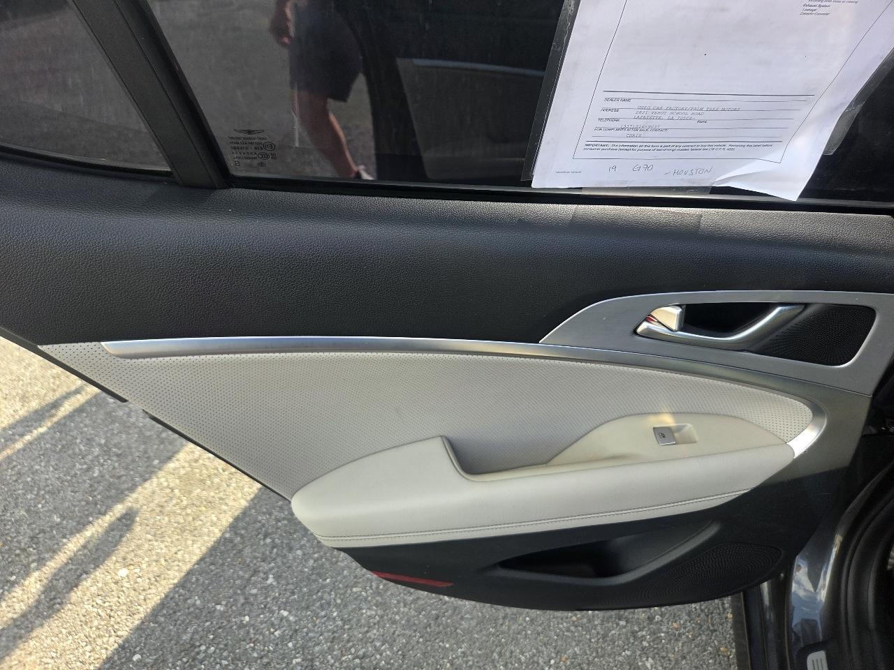 Genesis G70 2.0T Advanced RWD 2019
