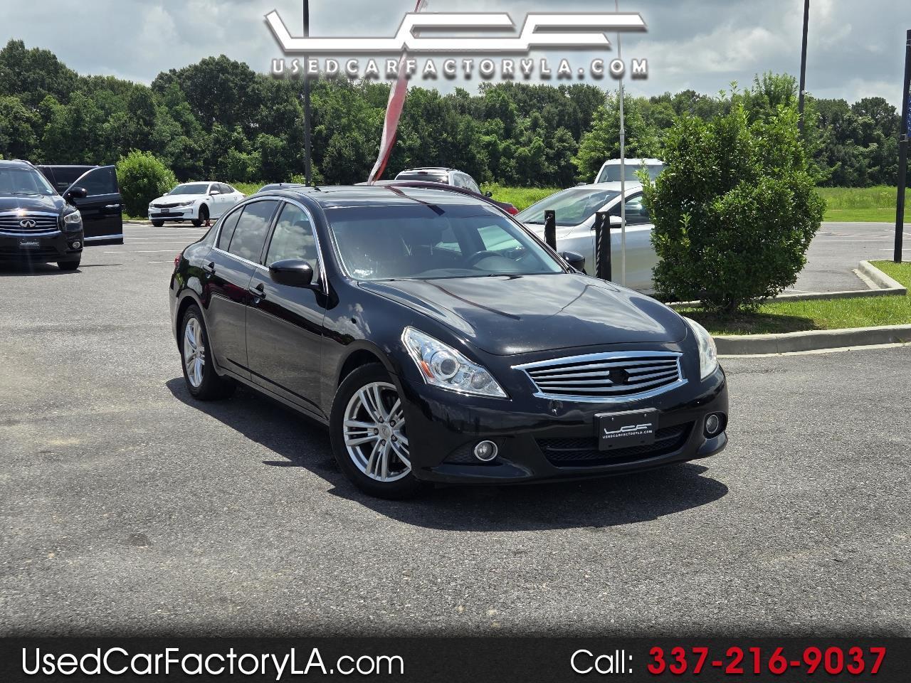 2012 Infiniti G37 Sedan 4dr Journey RWD