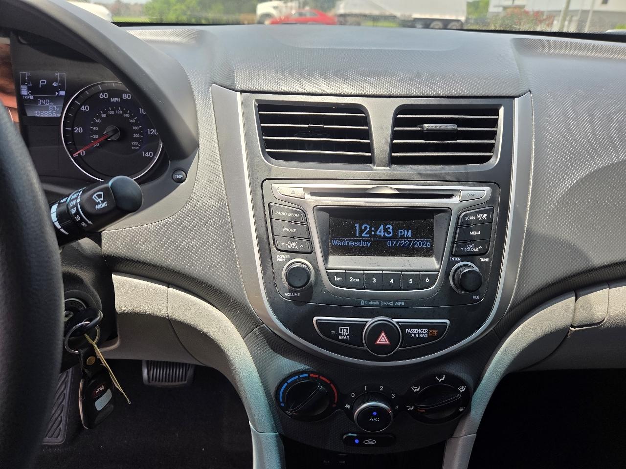 Hyundai Accent Value Edition Sedan Auto 2017