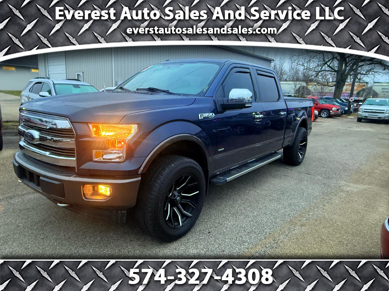 Ford F-150 Lariat SuperCrew 5.5-ft. Bed 4WD 2016