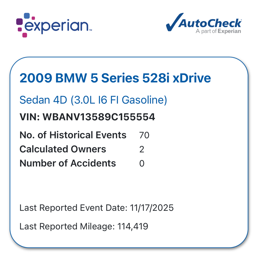 BMW 5-Series 528xi 2009