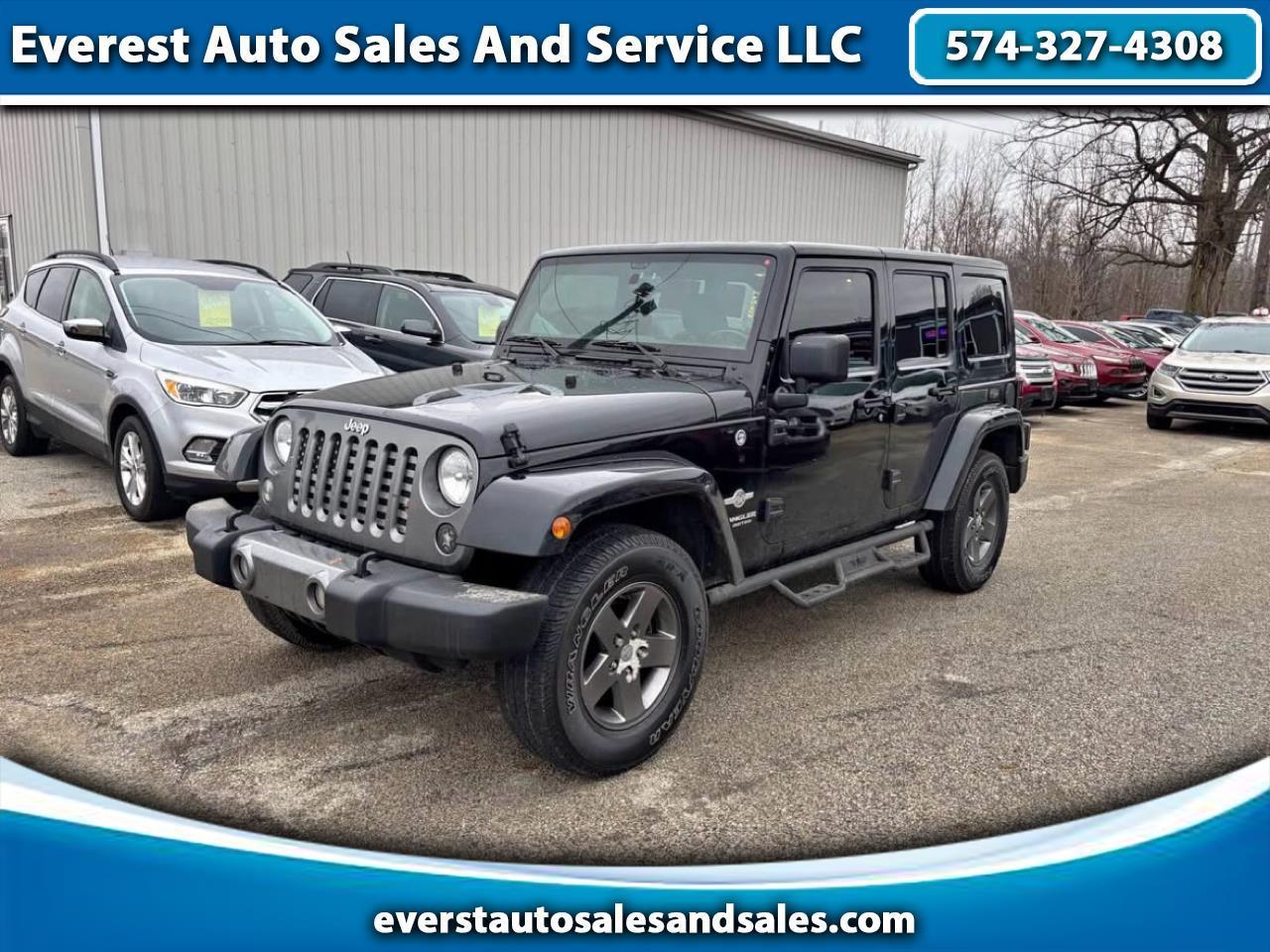 Jeep Wrangler Unlimited Sport 4WD 2015