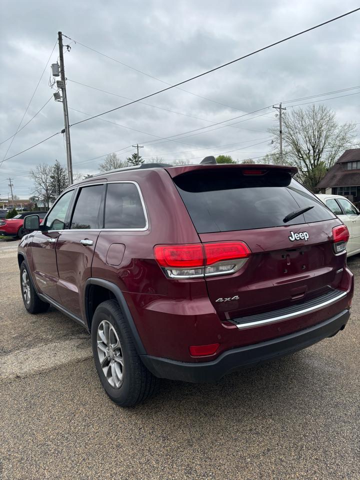 Jeep Grand Cherokee Limited 4WD 2016