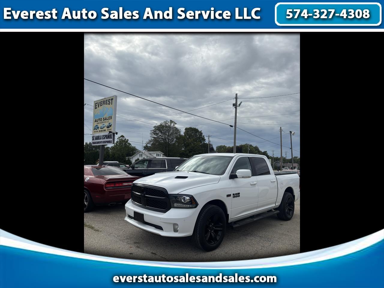 RAM 1500 Sport Crew Cab SWB 4WD 2018