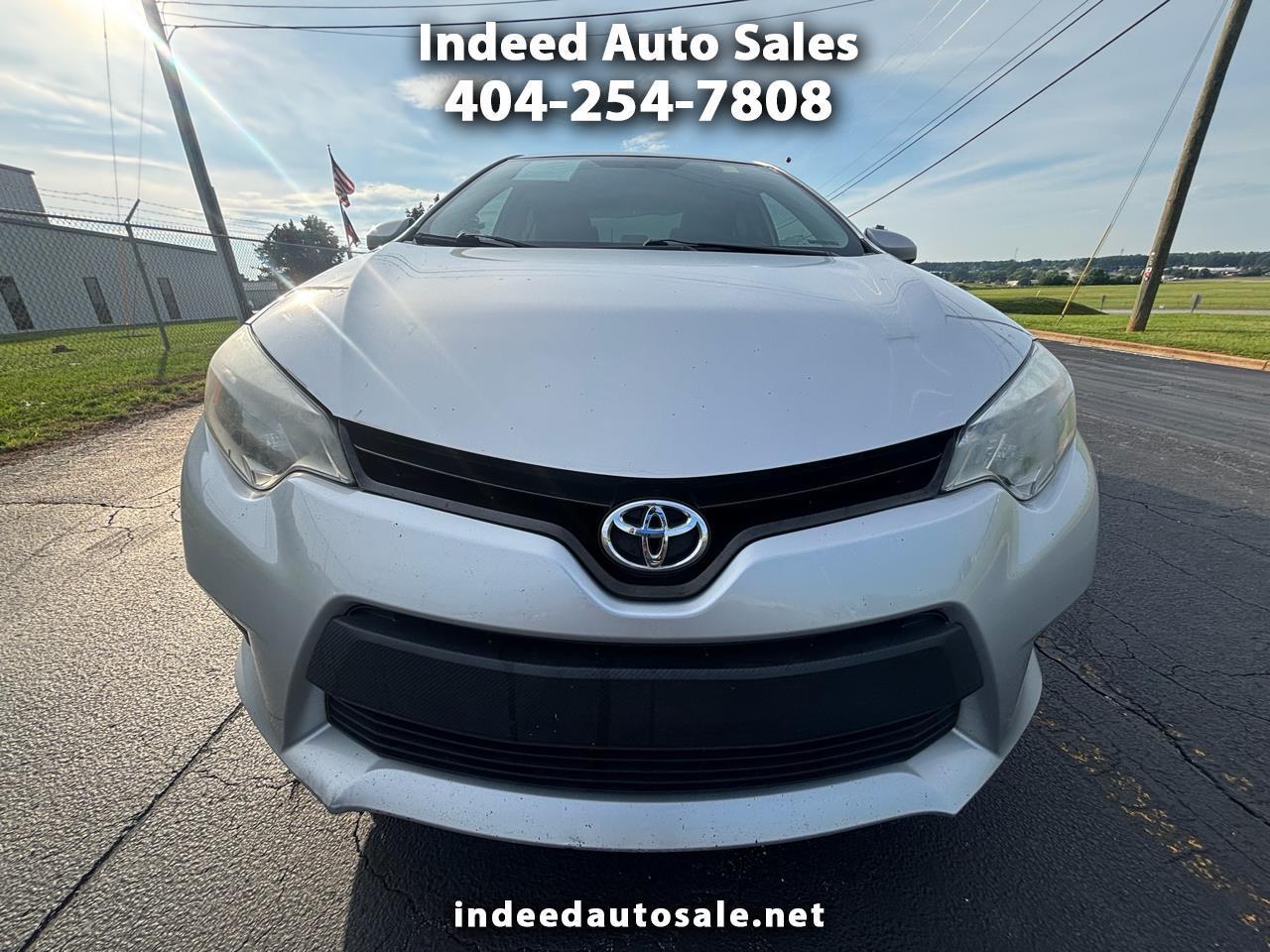 2014 Toyota Corolla S Premium CVT
