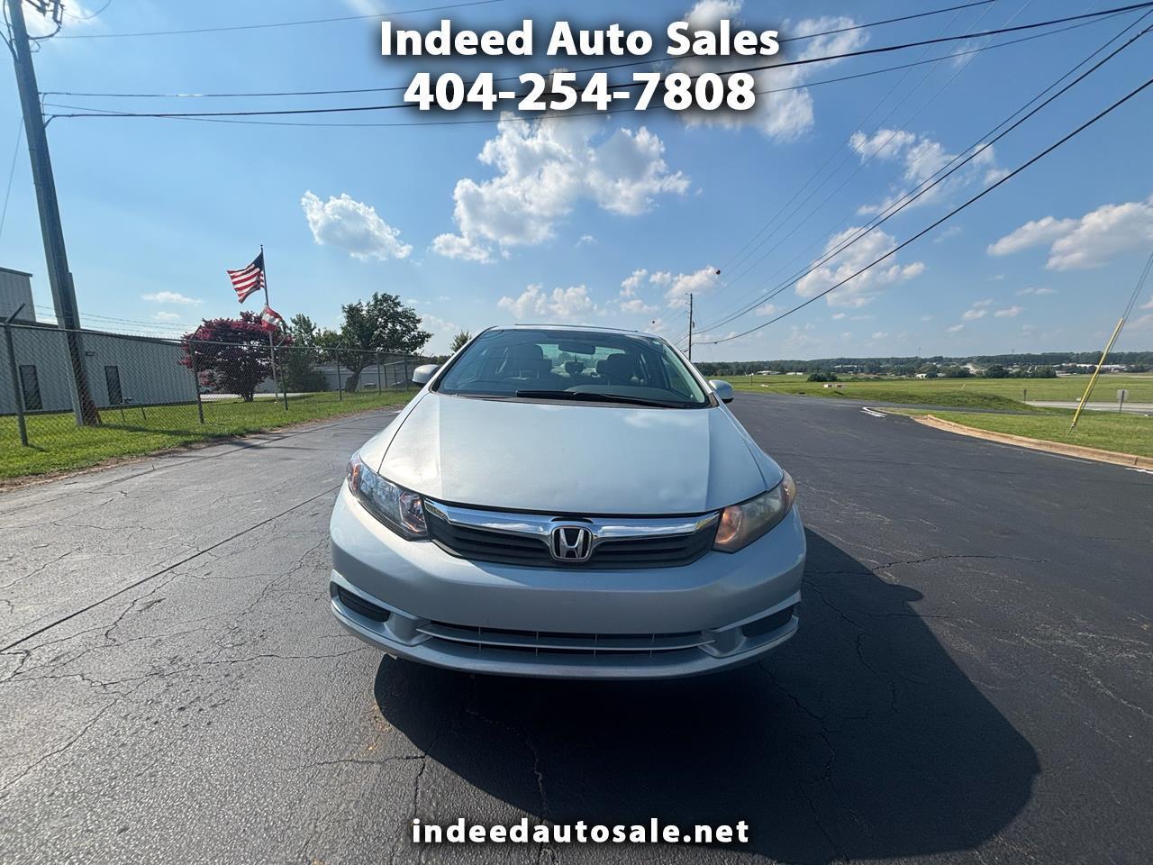 2012 Honda Civic EX Sedan 5-Speed AT