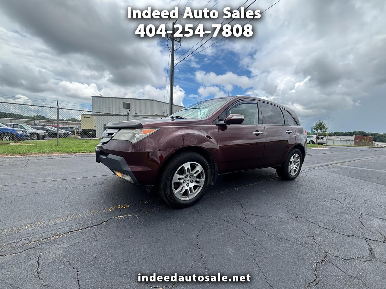 2008 Acura MDX Tech Package with Rear DVD System