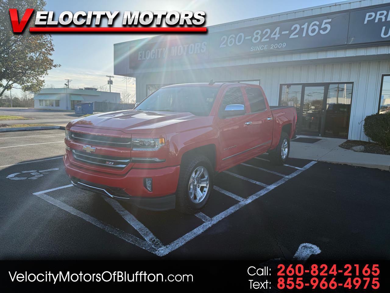 2018 Chevrolet Silverado 1500 4WD Crew Cab 143.5" LTZ w/2LZ