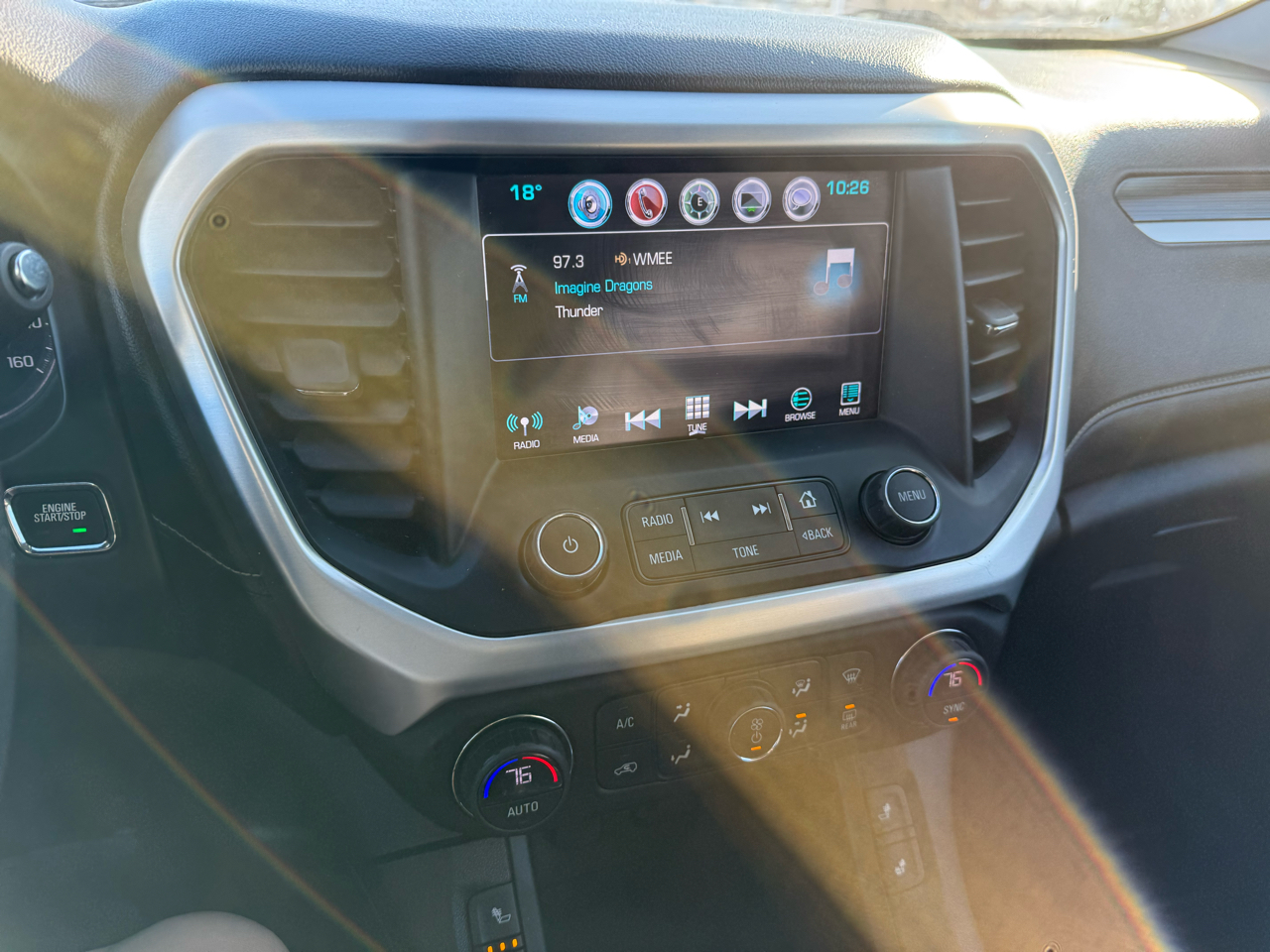 GMC Acadia FWD 4dr SLT w/SLT-1 2018