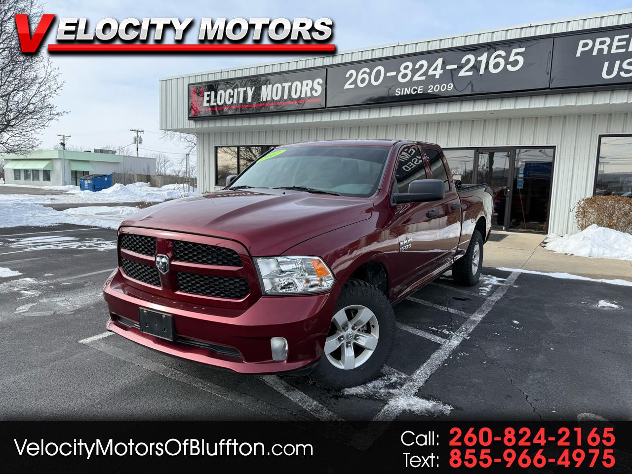 2017 RAM 1500 Express 4x4 Quad Cab 6'4" Box