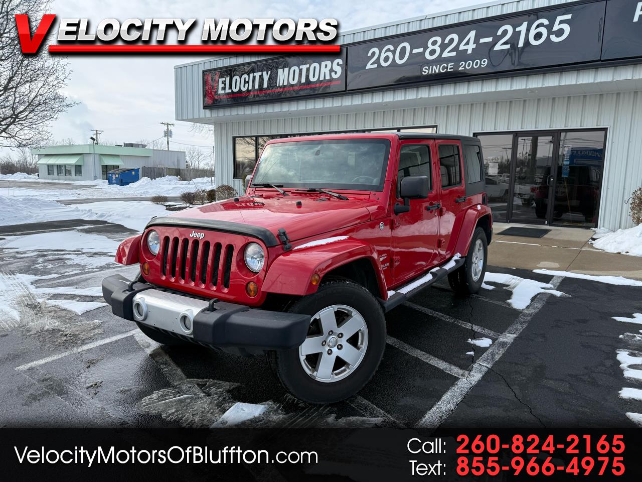 2012 Jeep Wrangler Unlimited 4WD 4dr Sahara