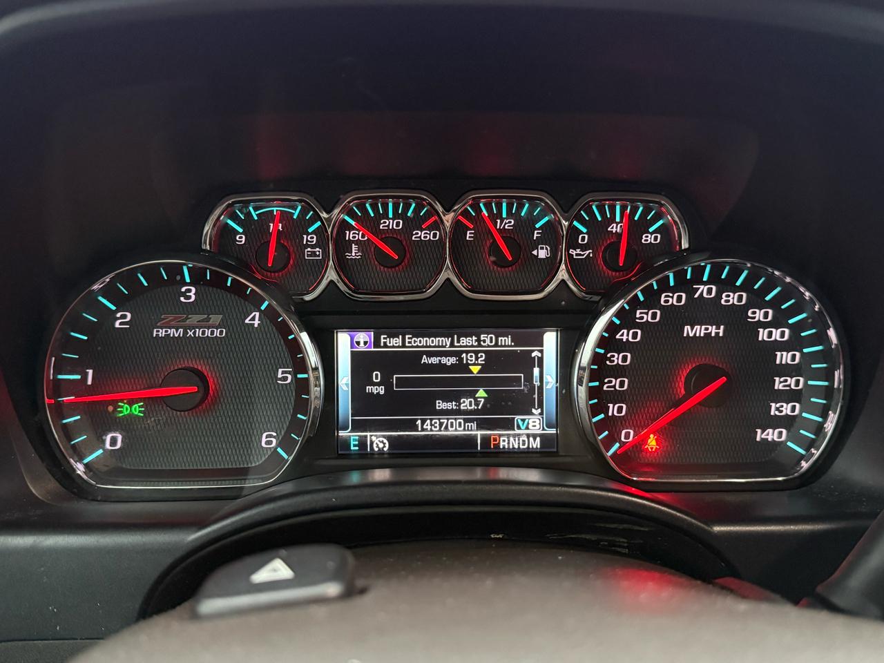 Chevrolet Silverado 1500 4WD Crew Cab 143.5" LTZ w/2LZ 2014